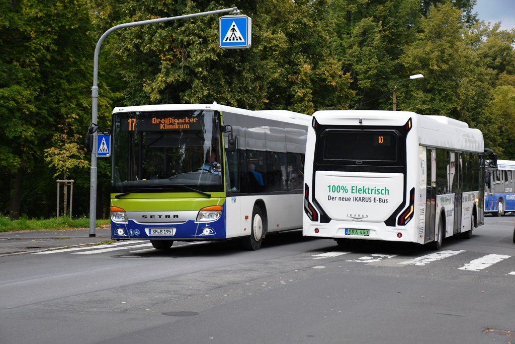 Ikarus launches new midibus prototype and presents plans for electric  18-meter e-bus at Busworld